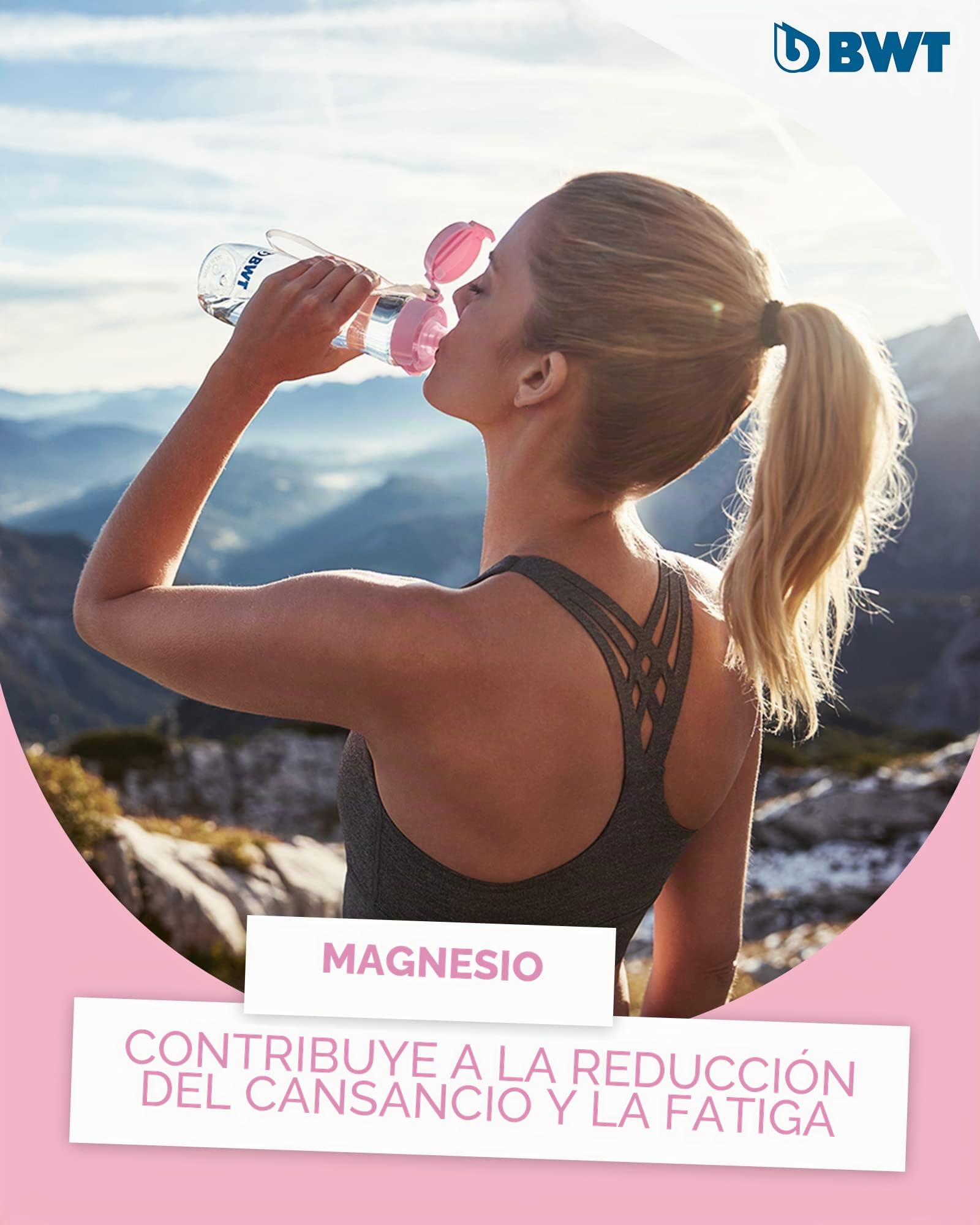 BWT Filtro de agua AQA drink M300 | Vela de filtro con magnesio | Filtro de agua potable | Filtra cloro, plomo y cobre
