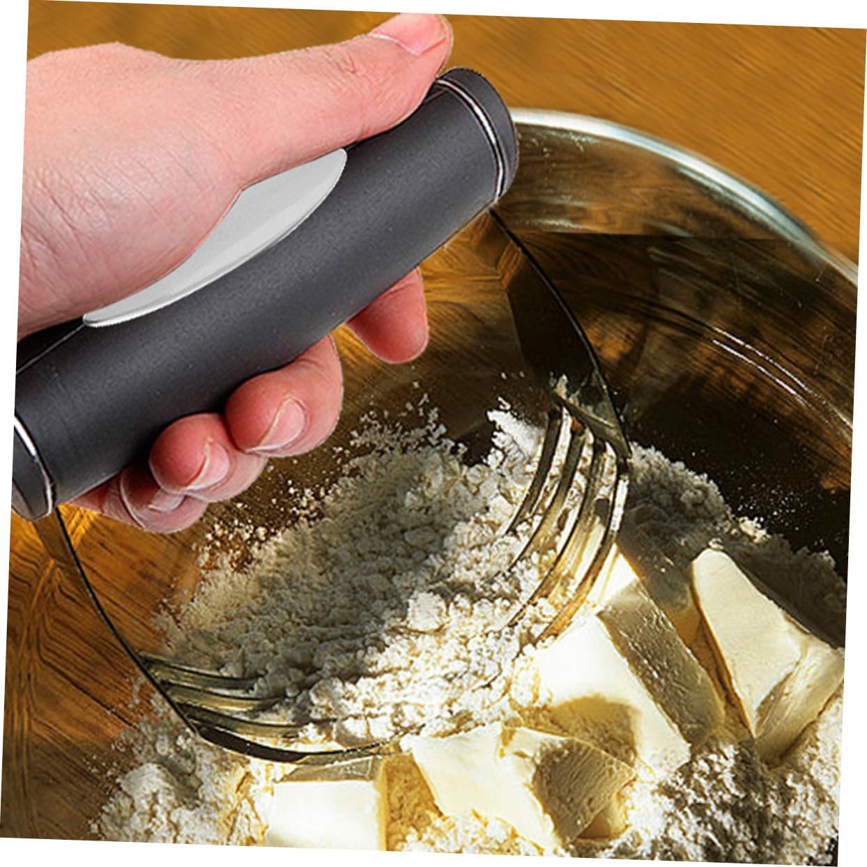 Cabilock Set de Utensilios de Repostería Cortador de Galletas de Acero Inoxidable y Escala de Medida, Adecuado para Hornear Pan y Pasteles