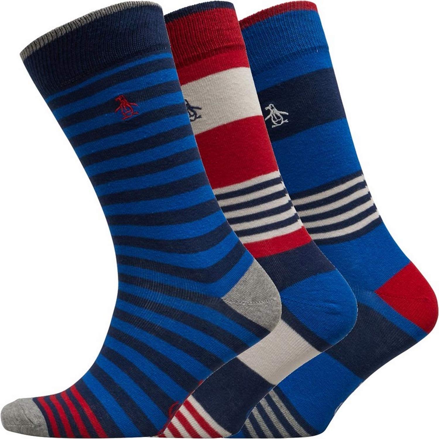 Mens 3 Pack Socks > One Size UK 7-11 EU 41-46
