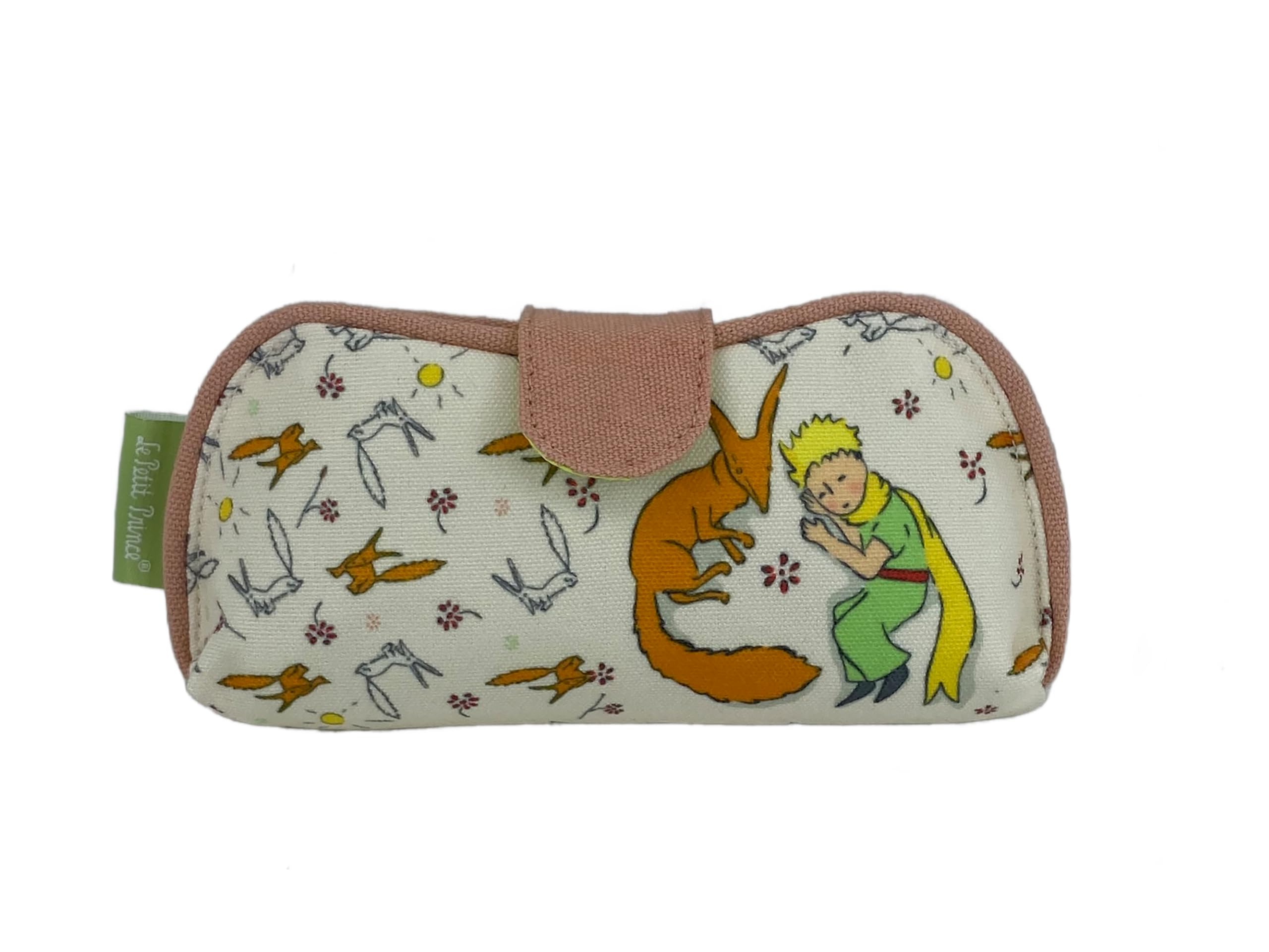 CYPBRANDS The Little Prince Glasses Case - Little Prince Fox Collection, beige, One Size