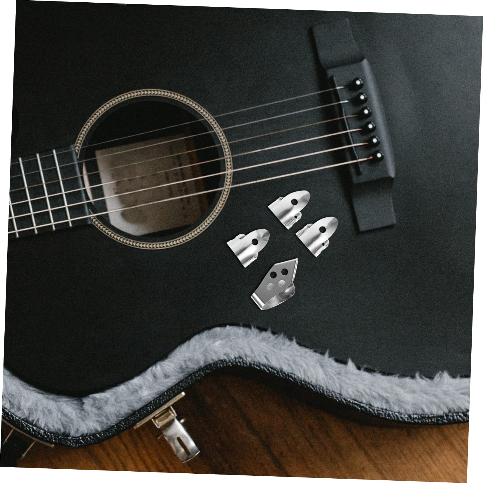 Abaodam 8 Juegos plumillas de guitarra instrumento musical guitar picks púas de mandolina púas de guitarra eléctrica puas de electrica púa de dedo duradera accesorio de