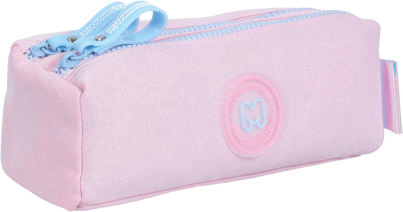 Marshmallow Pencil Case Tiara Pink Pen Box