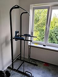 JX FITNESS Kraftturm Power Town Multifunktions Power Tower Dip-Station