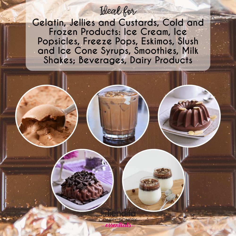 Deiman Artificial Food Flavoring Chocolate E (33.8 fl.oz.)