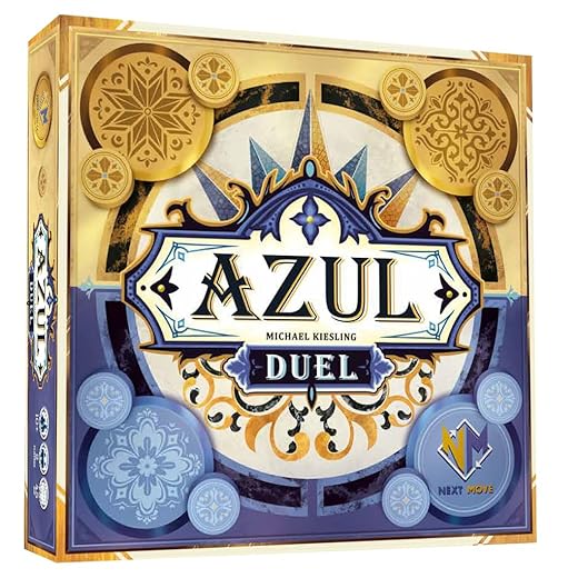 Asmodee Azul Duel, Gioco da Tavolo Tattico per Due Giocatori,10+ Anni, Edizione in Italiano