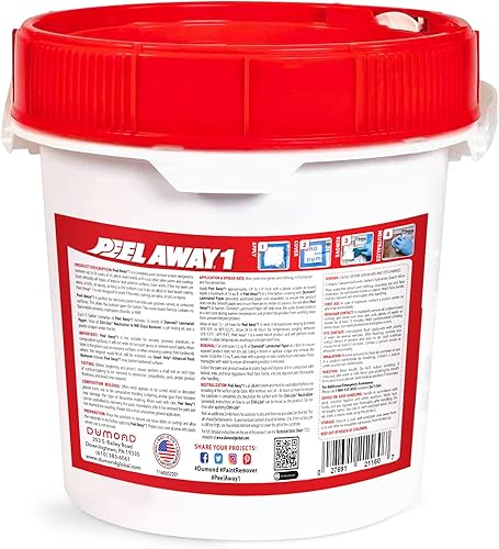 Miniatura 2 de Dumond Chemicals, Inc. 1160N 1 removedor de pintura resistente, kit de 1 1/4 galones