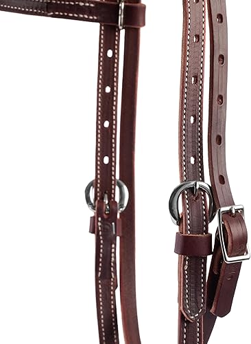 Miniatura 6 de Weaver Leather Latigo - Caballete de cuero con banda para la cabeza