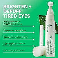 Vista 2 de Innisfree Green Tea Caffeine Depuffing Eye Serum with Niacinamide, Cooling Korean Eye Roll-On for Hydration and Brightening