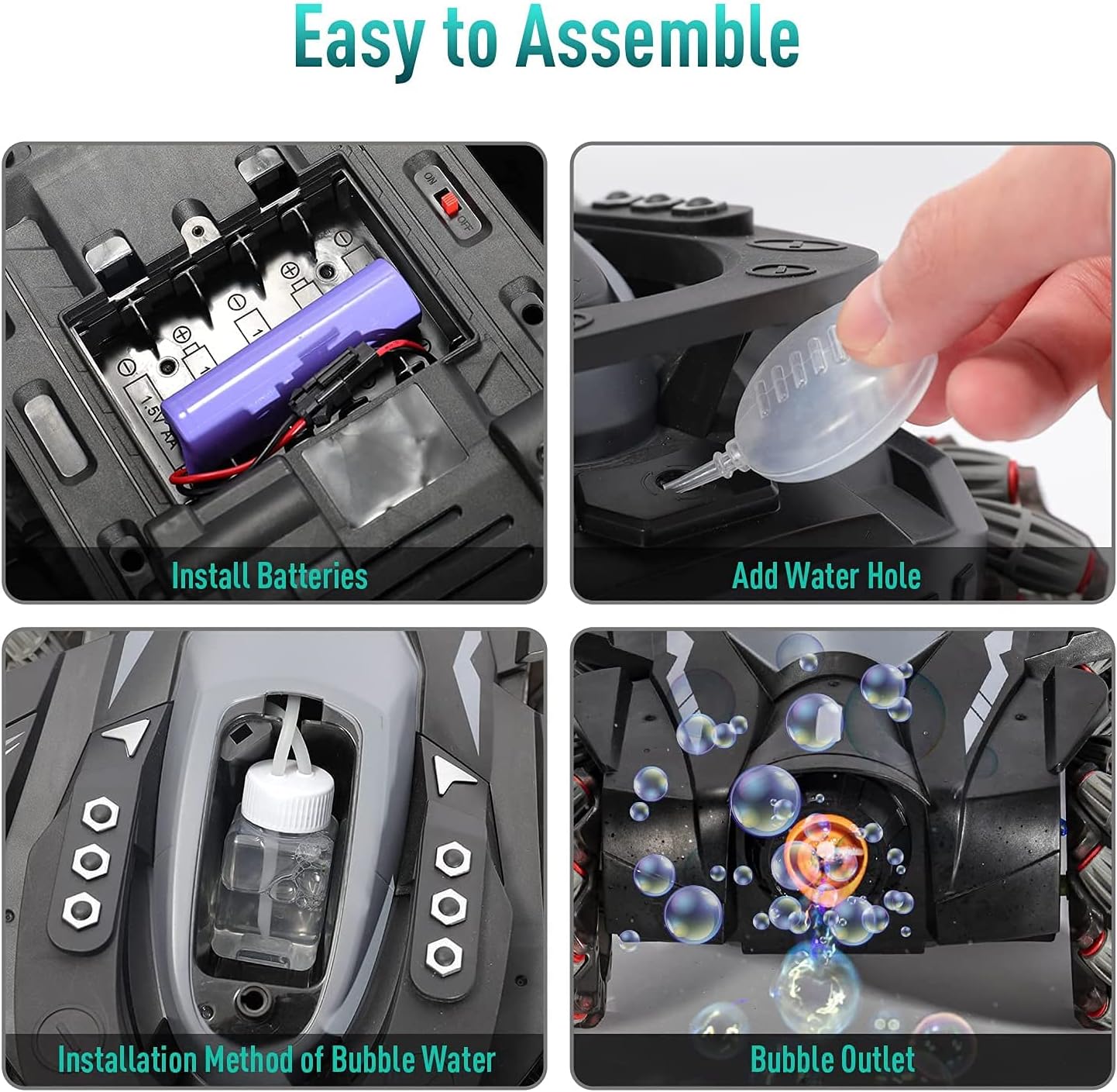 Free Shipping Over $50 Craghill Remote Control Car for Boys, with Auto Bubble Blower Machine, 1:12 Scale Drift Stunt RC Car 2.4GHz, Outdoor Bubble Maker Toys for Kids Christmas Birthday Gift Over 6 Years Old Buy 1 get 1 🔥 Craghill Remote Control Car for Boys, with Auto Bubble Blower Machine, 1:12 Scale Drift Stunt RC Car 2.4GHz, Outdoor Bubble Maker Toys for Kids Christmas Birthday Gift Over 6 Years Old