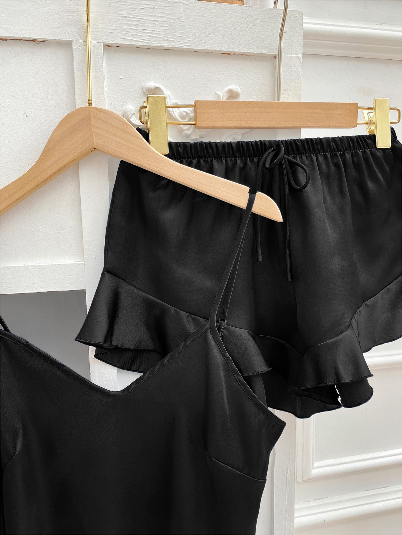 5 Pièces Femmes Chemises De Nuit D'été Satin Sexy Robe Robe De Chambre pour Femmes Ensemble De Pyjamas