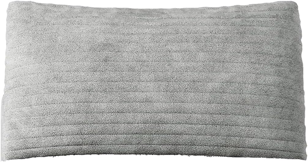 JINGLING Oversized Corduroy Sofa Back Pillows - 27.9x20.9 Oblong Plush Couch Cushions for Living Room, Camel
