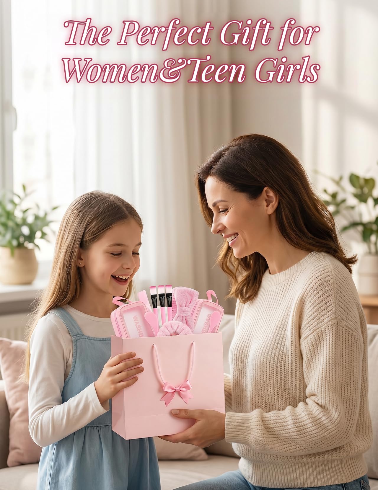 72 Piezas Set de Bienestar para Mujeres - Kit Completo de Spa para Fiesta, Diademas, Accesorios de Belleza y Bolsa, Regalos para Despedida de Soltera y Decoración de Noche de Chicas