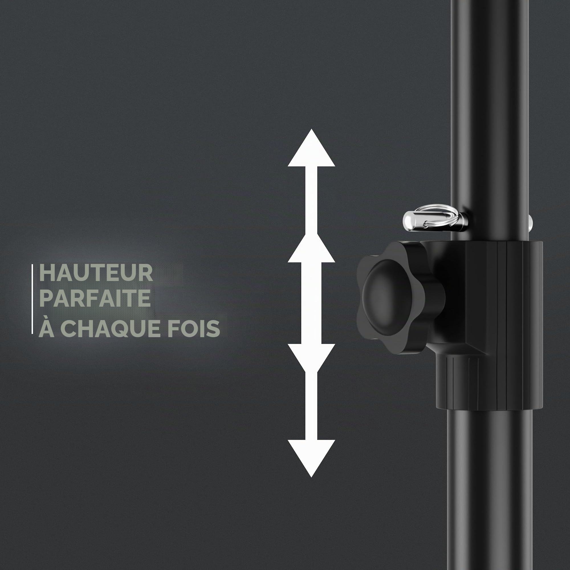 KOTO - Support Quadpod Multi pour Cibles Fléchettes Sisal & Électroniques