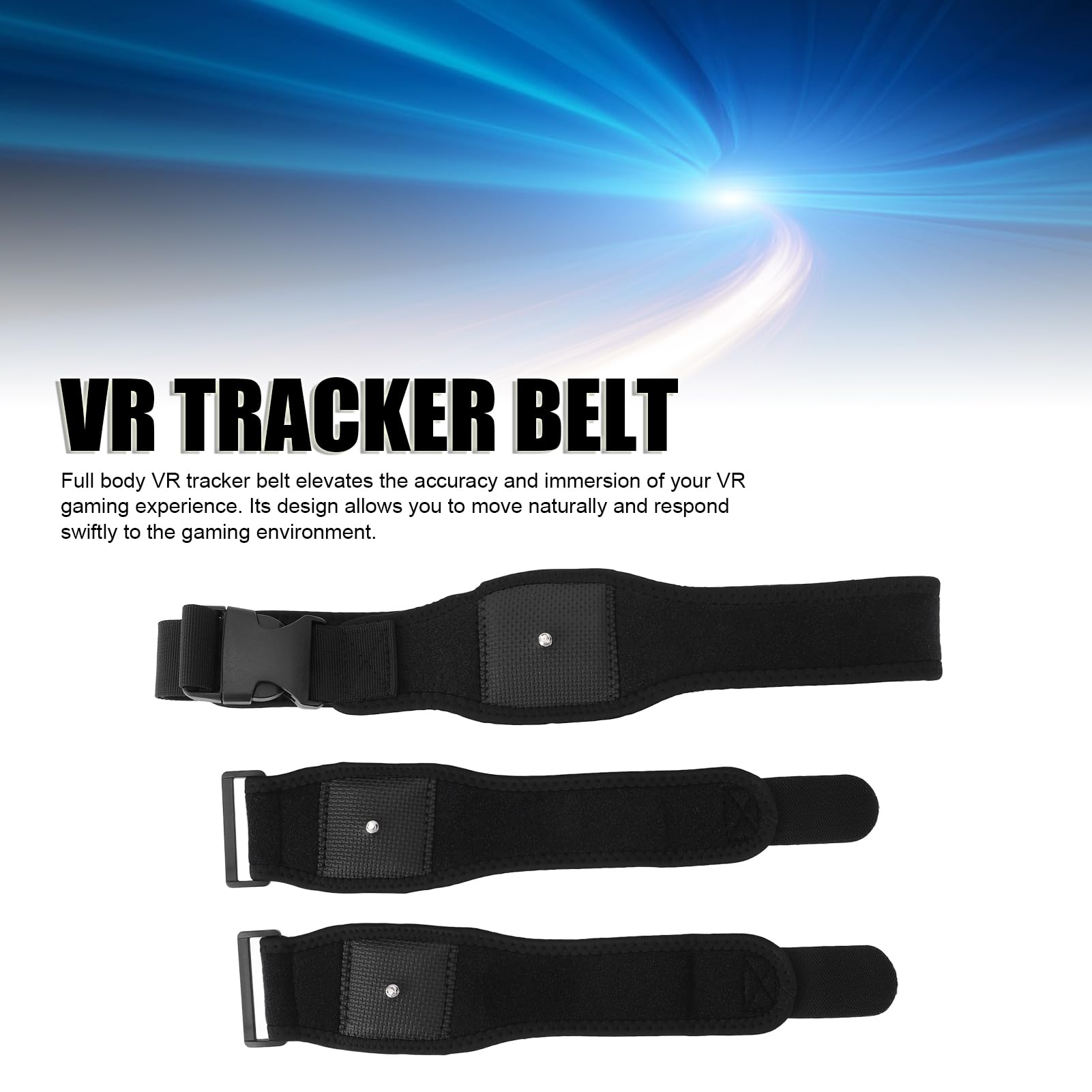 Sangle de Suivi du Corps Complet pour Vive Tracker, Sangles de Poignet réglables Compatible VR