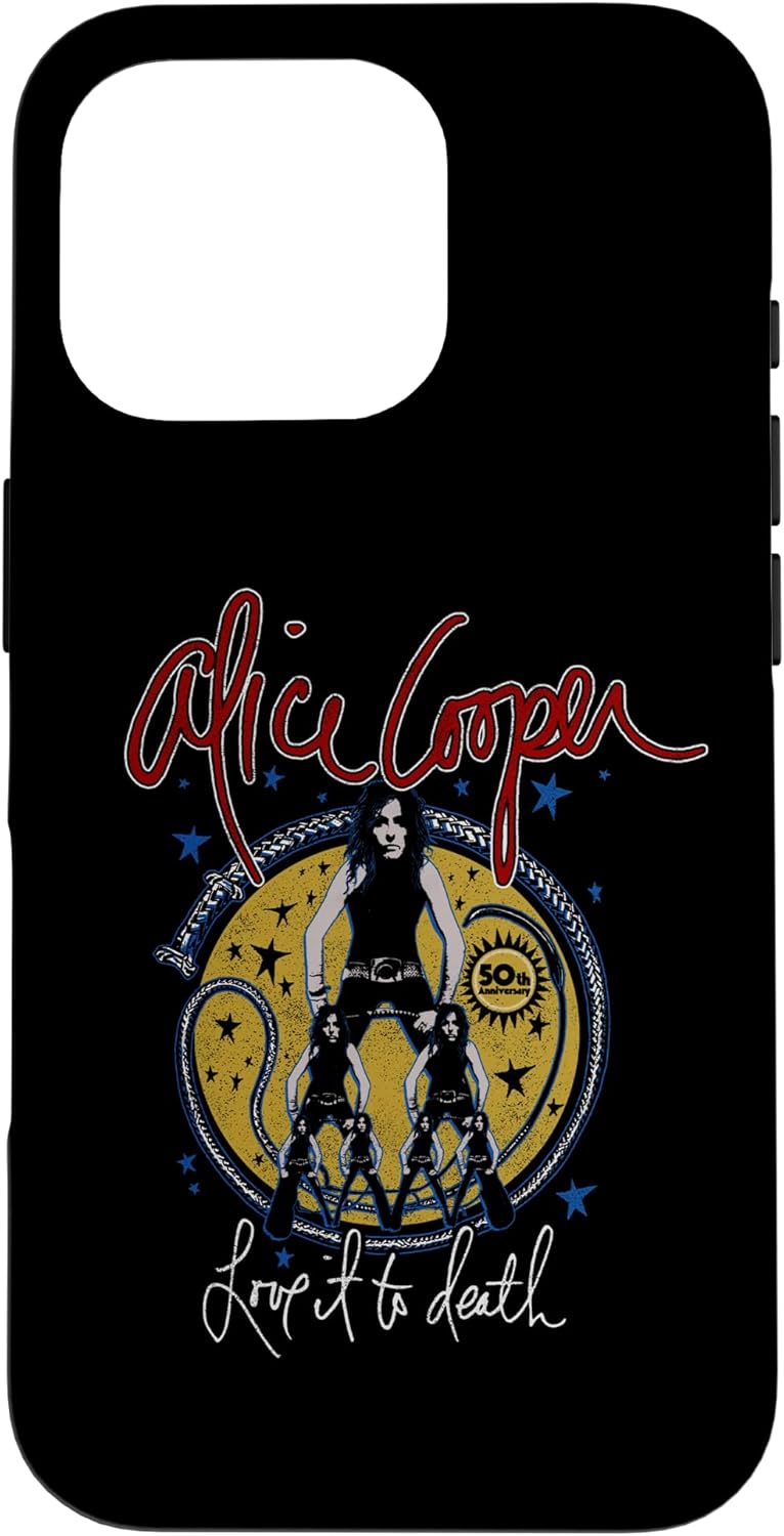 Alice Cooper Love It To Death 50th Case for iPhone 13 Pro Max