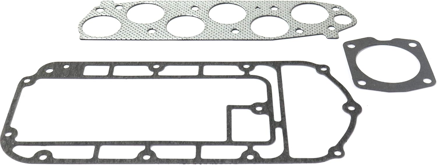 Garage-Pro Intake Plenum Gasket SET Compatible with 2003-2007 Honda Accord, Fits 2005-2010 Honda Odyssey, Fits 2004-2006 Acura TL Upper