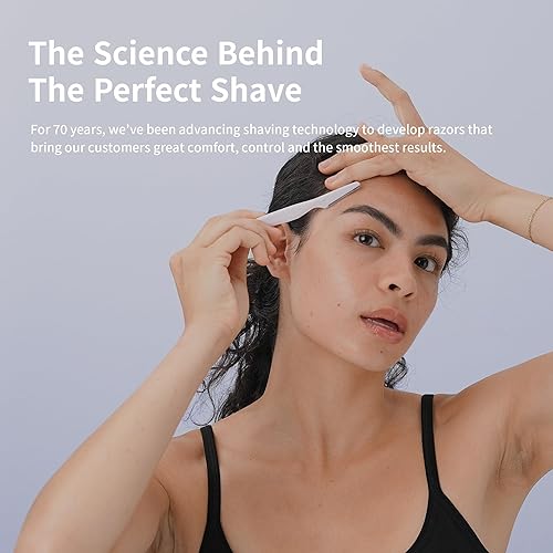 Miniatura 8 de Ultimate Tinkle Dermaplaning Tool 6 maquinillas de afeitar  Dermaplano de precisión, cejas y afeitadora facial  Maquinilla de afeitar facial eficaz