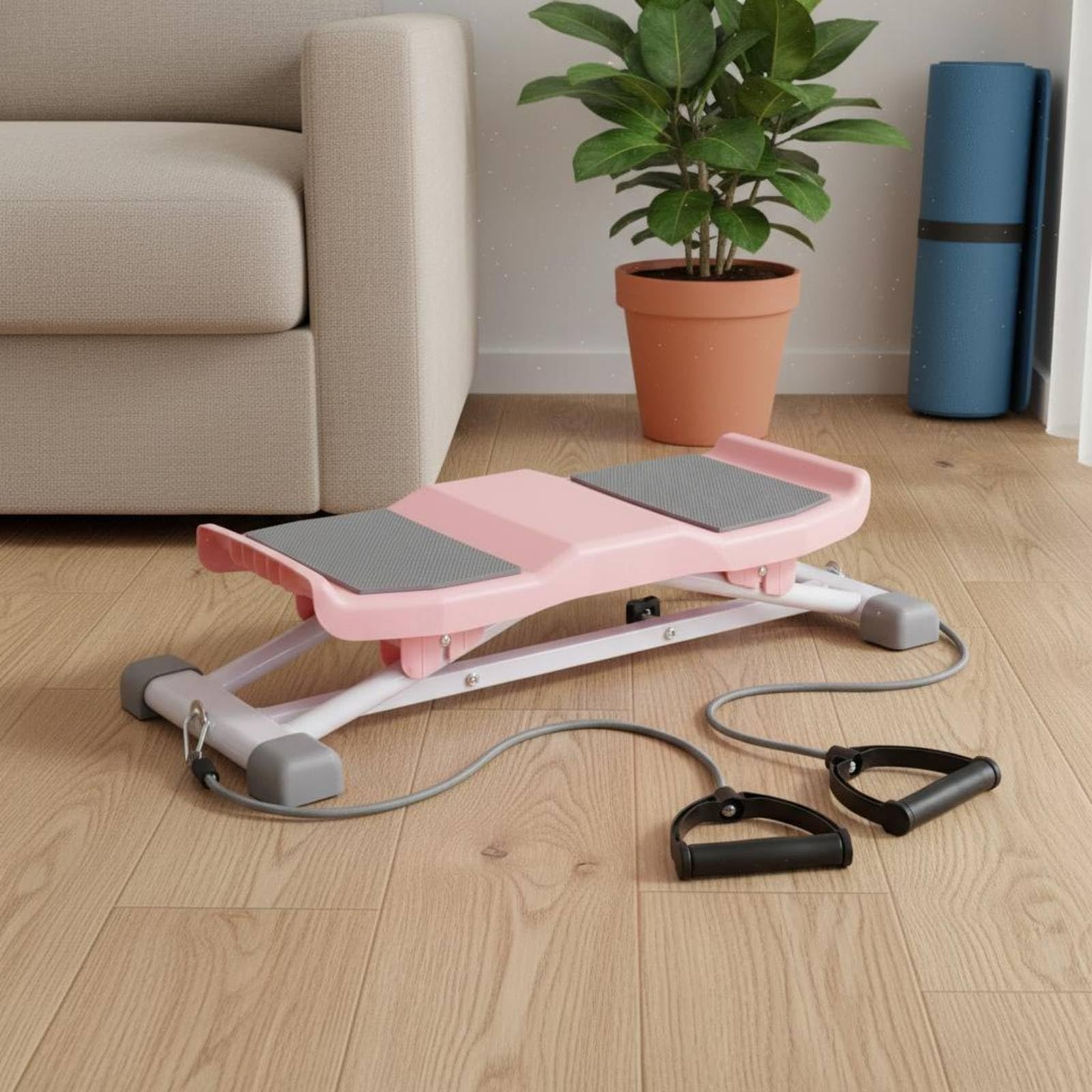 Gralara Schiebetrainer Beintraining Fitness-Gleitfläche Leicht zu Tragen Heimfitness für Wohnung