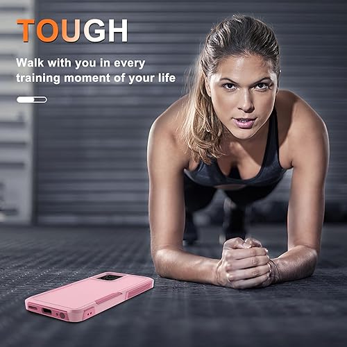 Miniatura 6 de RMOCR Funda Compatible con Moto G Power 5G 2023 y Moto G 5G 2023, con Protector de Pantalla de Vidrio Templado 1 Paquete, Doble Capa de Cuerpo