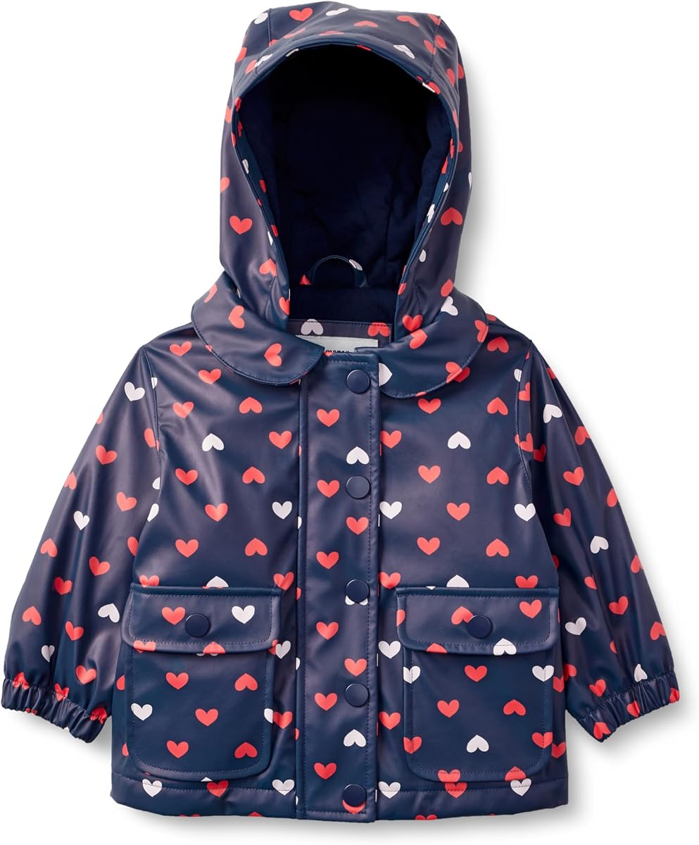Amazon Essentials x Sofia Grainge Chaqueta impermeable repelente al agua para niños pequeños y bebés
