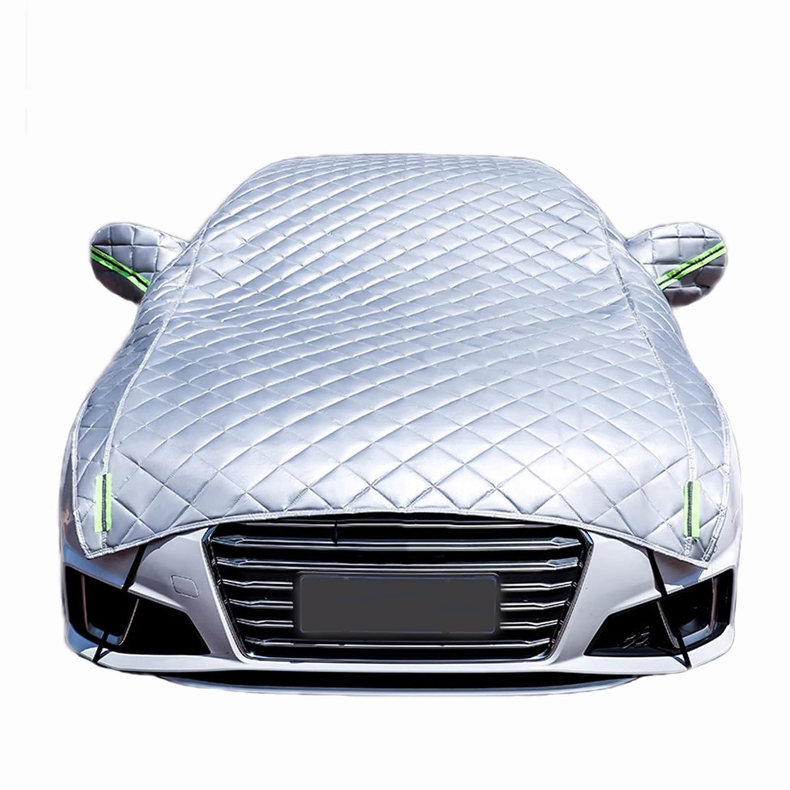 Verdicktes Hagelschutzplane für For𝖽 Transit Custom Hagelschutz Halbe Autoabdeckung,Abdeckplane für Hagel Regen Sonne Schutz,Hagelschutzdecke Auto Mit Reflektierendes Warnband