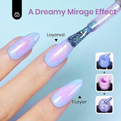 Miniatura 67 de Beetles - Esmalte de uñas en gel de 0.5 onzas fluidas (15ml), curado con lámpara LED, extracción por remojo, para arte de uñas, estética