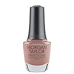 Morgan Taylor Nail Lacquer (No Way Ros) Sparkle Professional Lacquer, Vibrant, Chip-Resistant, Fast-Drying, Long-Lasting, High-Shine Finish, Perfect for Manicures & Pedicure, 0.5 ounce.