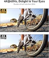 Vista 3 de uni Cable USB C a HDMI de 6 pies (4K @60 Hz), cable USB tipo C a HDMI, Thunderbolt 4/3 compatible con iPhone 15 Pro/Max, MacBook Pro/Air 2023, iPad