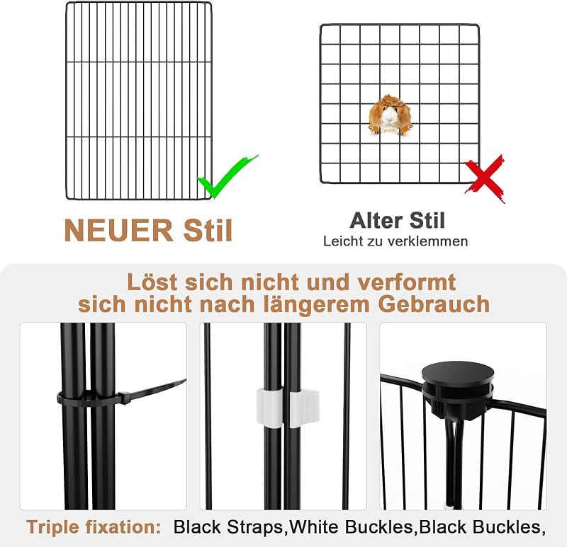 Aystkniet Tengerimalac Ketrecek Vízálló Padlóval 122x60x40cm Nyúl Hörcsög Teknős