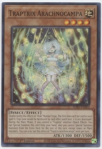 Traptrix Arachnocampa - SDBT-EN002 - Super Rare - 1ª Edición