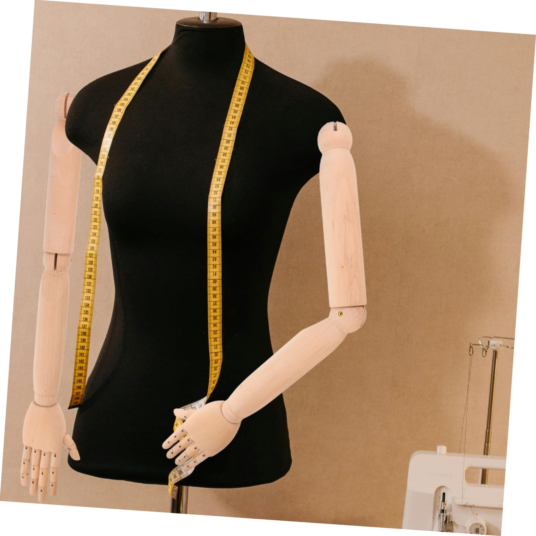 Beweglicher Schaufensterpuppen Arm Flexibles Handmodell mit Gelenken Realistische Ausführung für 2 Künstlerische Übungen und Vorführungen