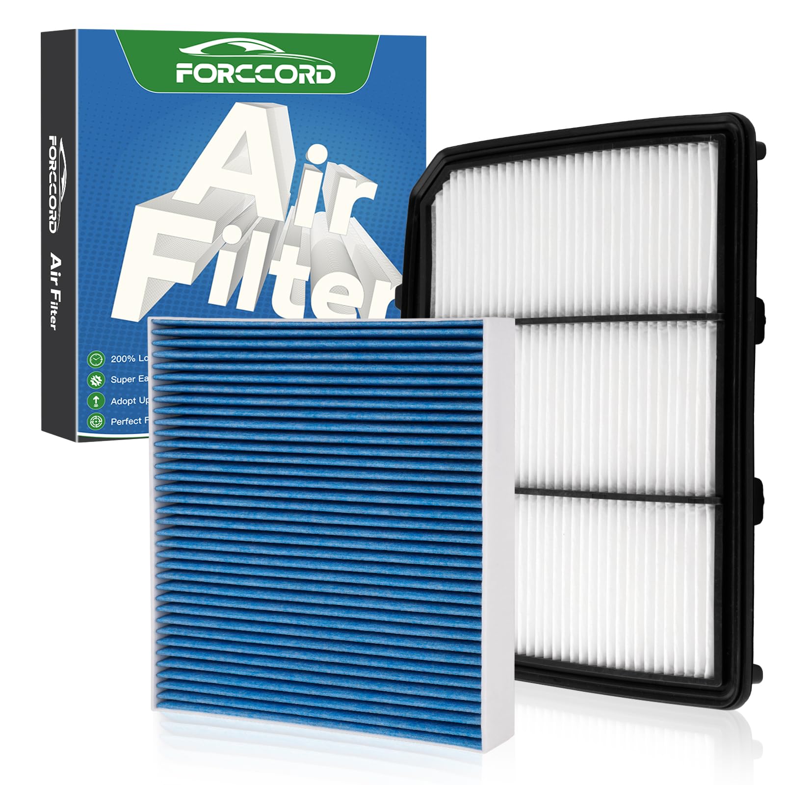 Cabin &amp; Engine Air Filter Kit for Nissan Titan 2017-2024