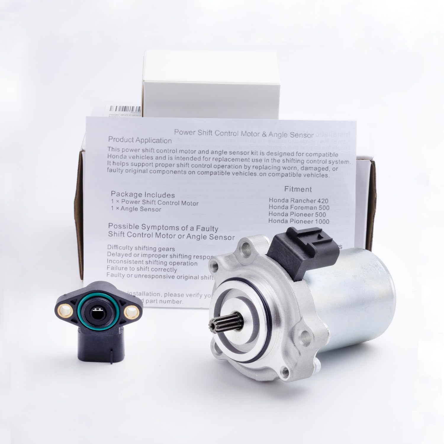 Shift Control Motor & Angle Sensor Kit for Honda Rancher Foreman Pioneer