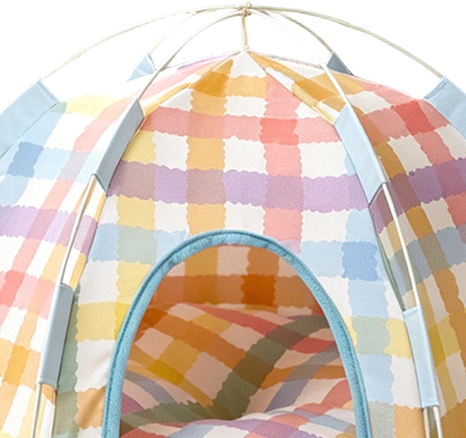 Tent for Cats, Portable Pet Net Enclosure, Foldable Puppy Tent | 18.5x15.75x13.78in, For Living Room Bedroom Backyard Balcony Patio Camping Indoor Outdoor