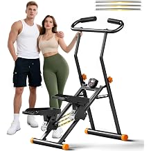 Fodable Stair Stepper for Home Gym with Adjustable Height and Resistance