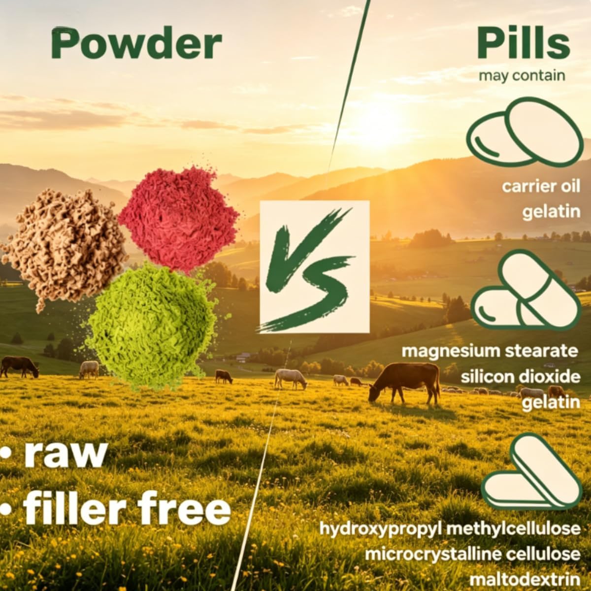 Leche de cabra en polvo: nutrición natural, alta digestibilidad, suave para el estómago, fortalece los huesos, hipoalergénica, sin OGM, sin gluten - Imagen 2