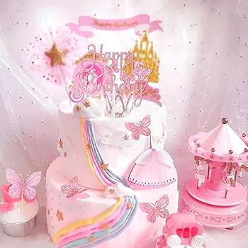 Amazon.com: 13pcs Happy Birthday Cake Topper for Girls