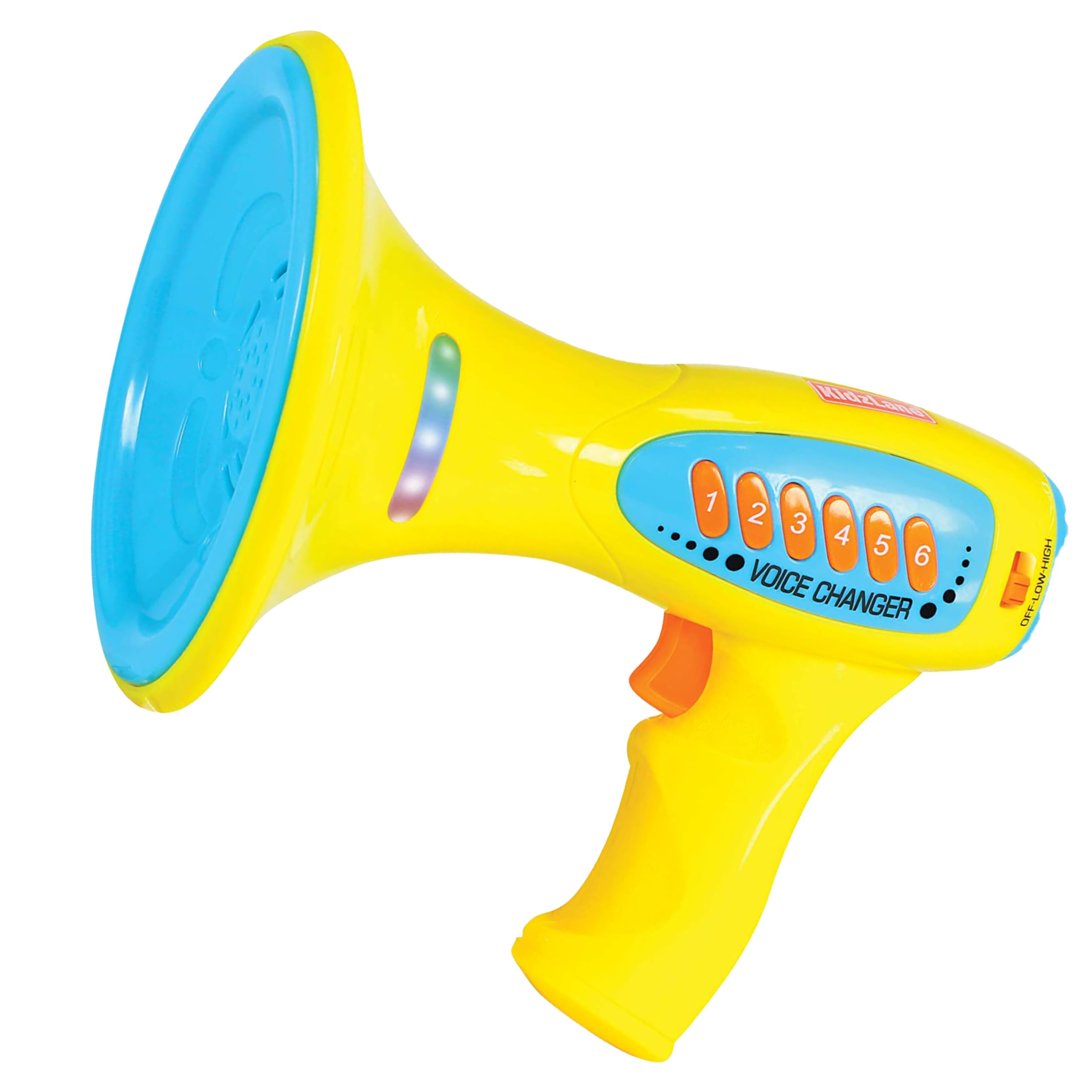Kidzlane Voice Changer for Kids - Kids Microphone Toy with LED Lights and 5 Different Sound Effects - Voice Changer for Girls, Boys, Teens Age 5 Years and Up - Blue