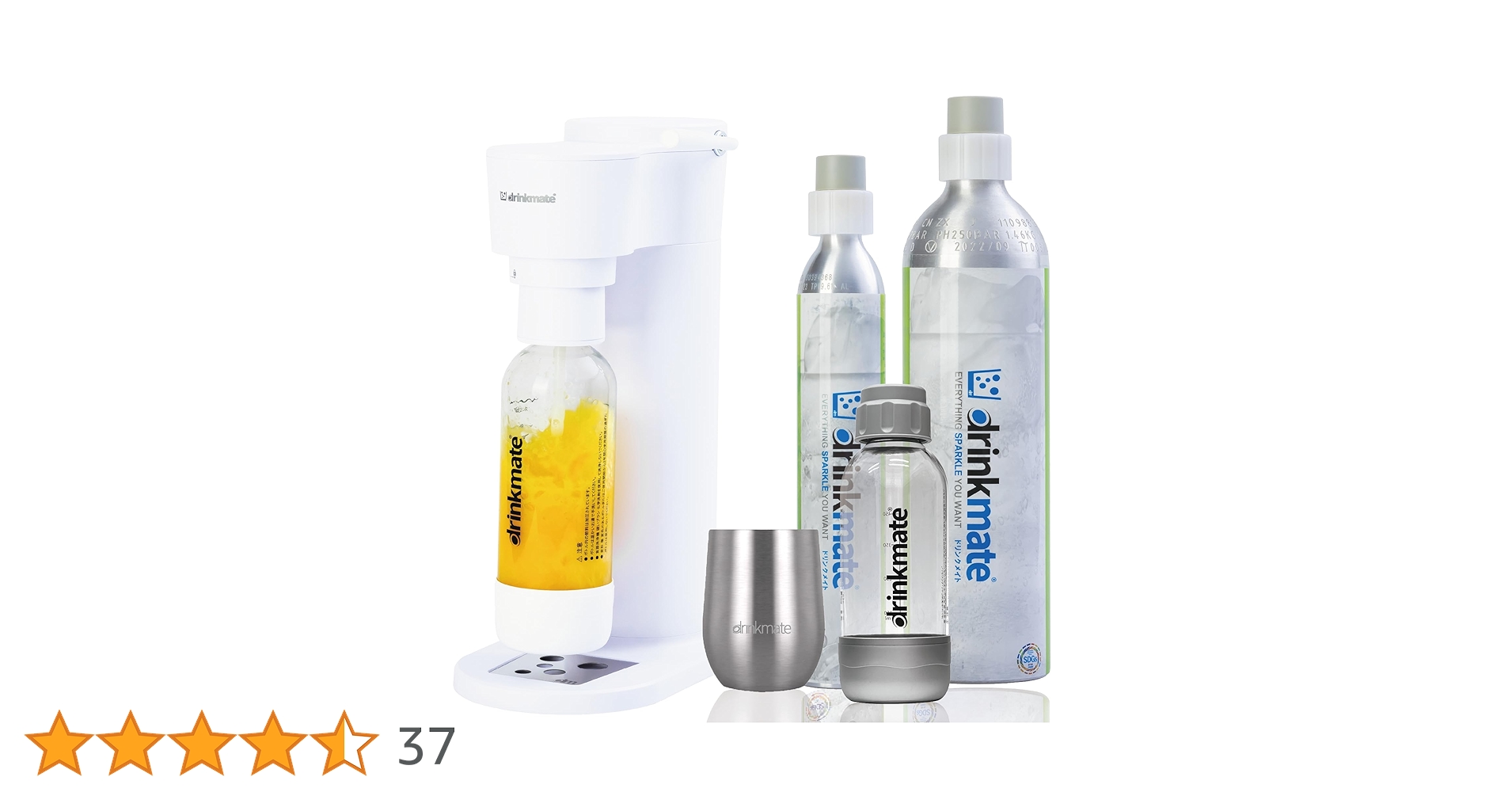 新品未使用⭐︎drinkmate Series 640 DRM シリンダー2本付！ Amazon.co.jp: [Drinkmate Official Shop Limited] Series 640