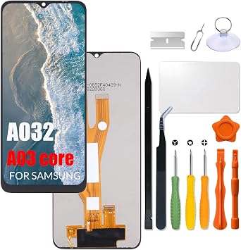 Replacement for Samsung Galaxy A03 Core LCD Screen for Samsung A032 A032F A032F/DS A032M Touch Screen Digitizer Assembly LCD Display with Repair kit