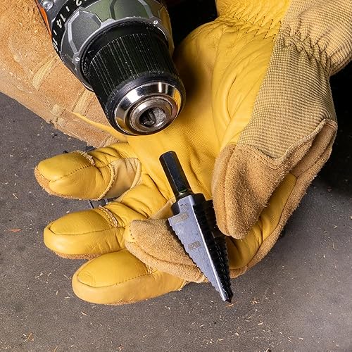 Vista 127 de Klein Tools broca escalonada con ondulado doble