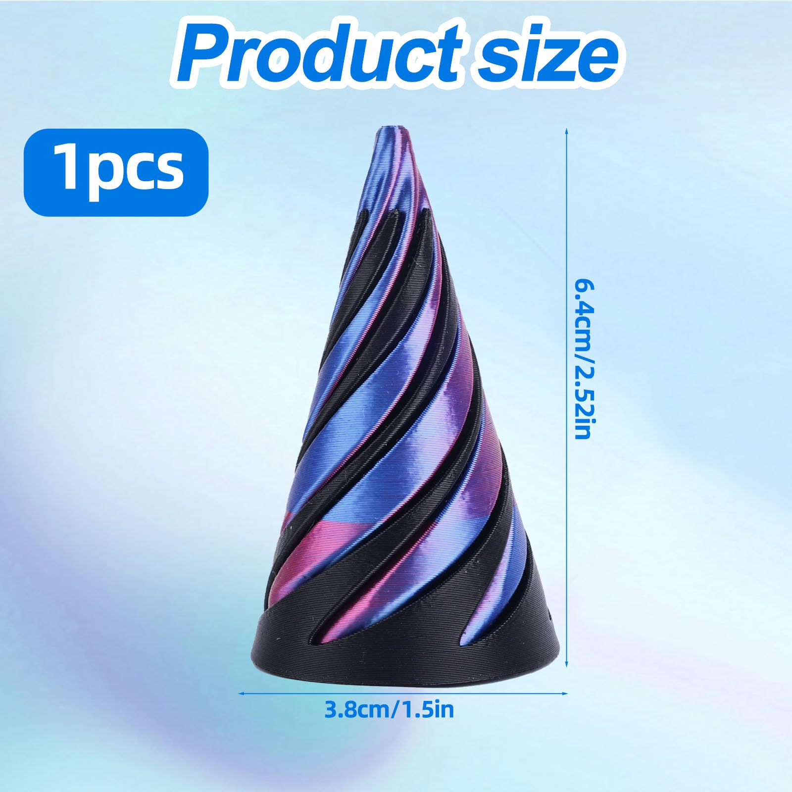 Spiral Cone Fidget Toy - Image 2