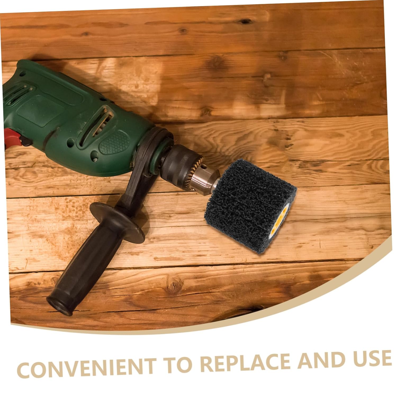 NUOBESTY 2pcs Sturdy Stainless Steel Wire Wheel Metal Polishing Wheel Drawing Abrasive for Angle Grinder Polishing Sanding Tool