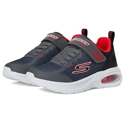 SKECHERS KIDS Microspec Max Advance squad p 404105L (Little Kid/Big Kid) Boys Shoes Charcoal/Black