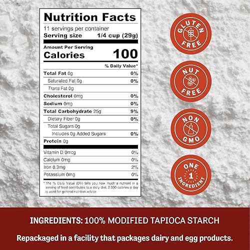 Miniatura 2 de Almidón Expandex modificado de tapioca sin gluten 135onzas