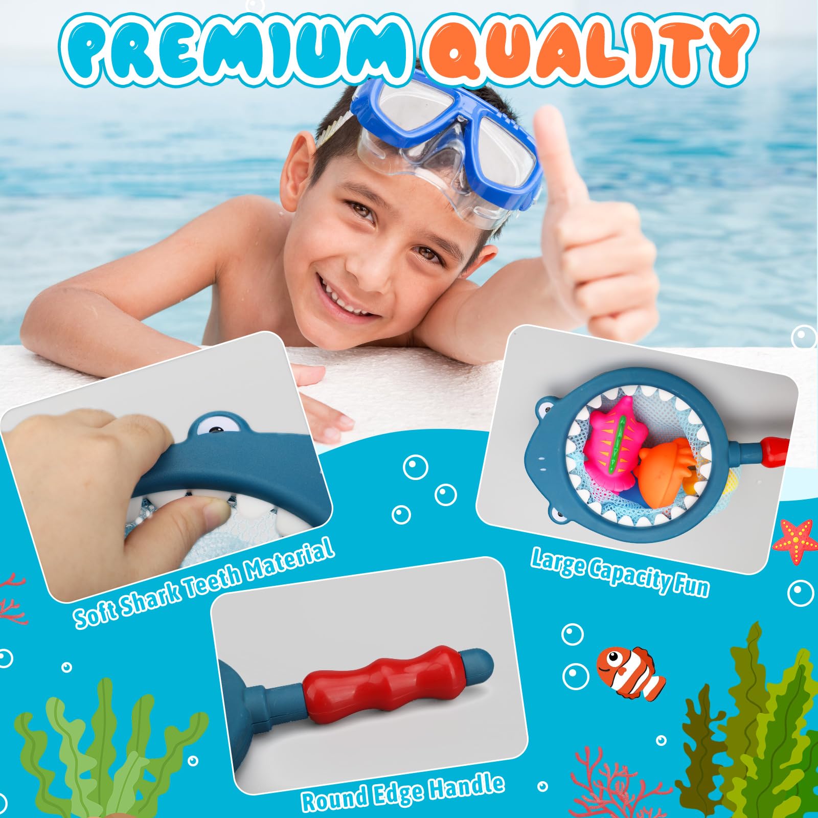 18PCS Bath Toys For Toddler, Bathtub Sound Toys, Bath Time Cute - View #12