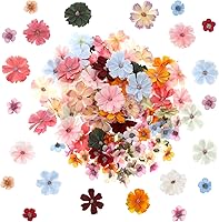 120 Mini Artificial Silk Flowers - Multicolor Peony Daisy Rose Fake Flower Heads for Wedding DIY Crafts Home Decor