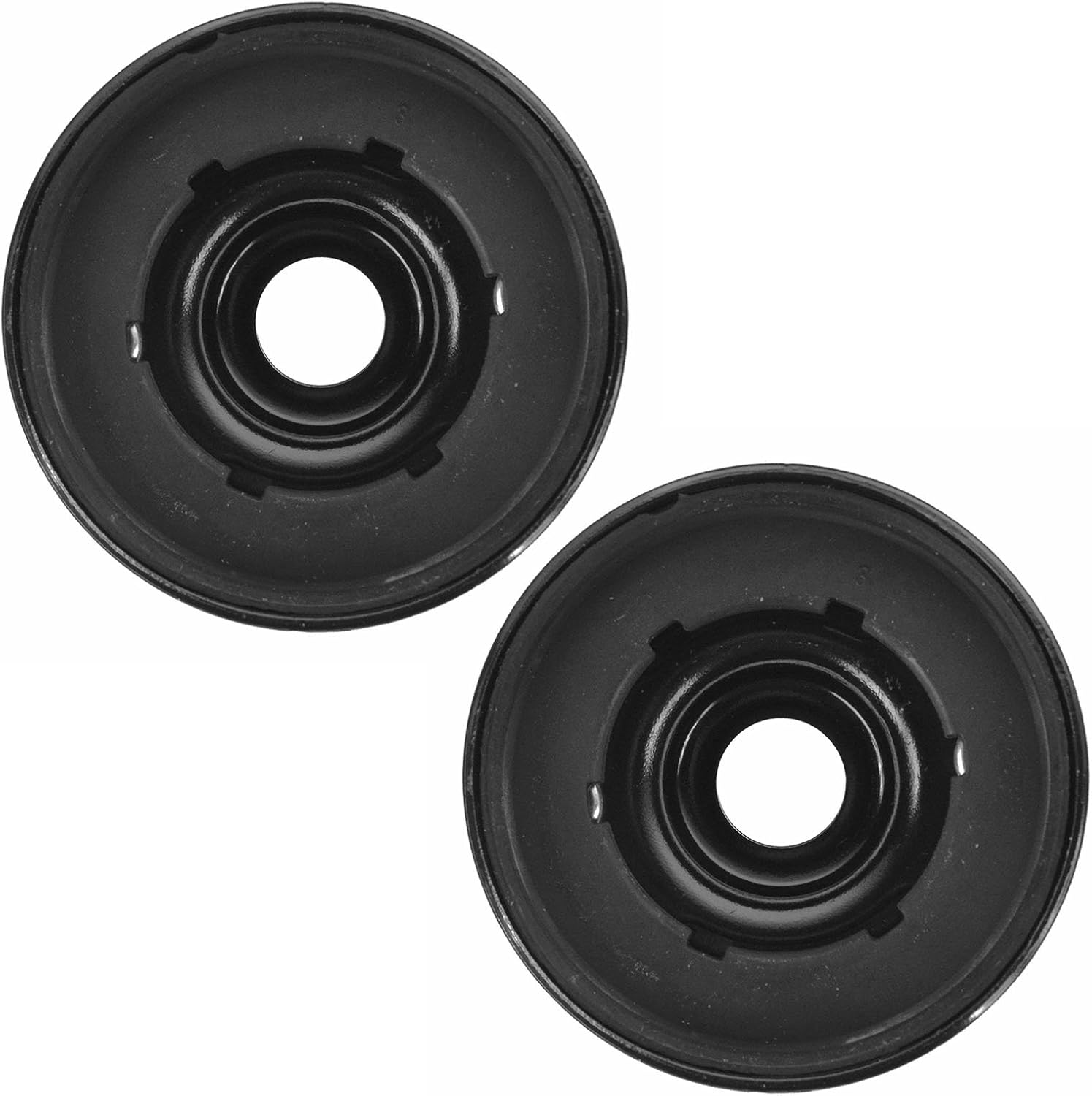 TRQ Driver & Passenger Side Strut Mount Kit Compatible with 1994-2001 Acura Integra 1992-2000 Honda Civic 1993-1997 Civic del Sol 1997-2001 CR-V 2000-2009 S2000