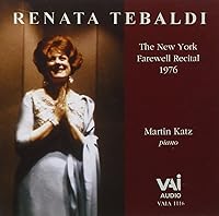 Vista 1 de Renata Tebaldi: Recital de despedida de Nueva York 1976