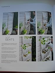 Vertikal gärtnern Gestaltungsideen für grüne Wände Adams, Katharina